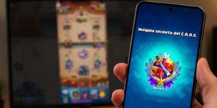 Cómo conseguir la insignia secreta de CAOS en Clash Royale