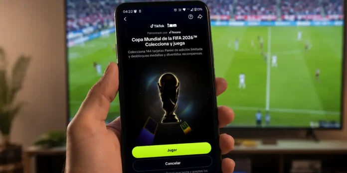 Cómo conseguir las cartas Panini del Mundial 2026 en TikTok