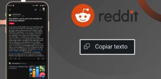 Cómo copiar el texto de un post o comentario en Reddit desde el móvil