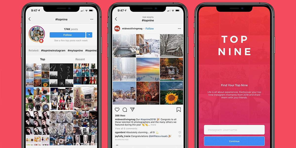 Como crear mosaico mejores fotos del ano Instagram