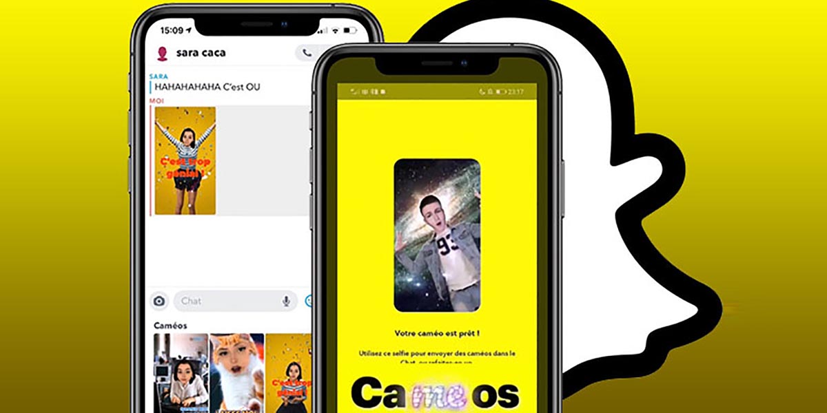 Como crear stickers con tu cara en Snapchat usando Cameos