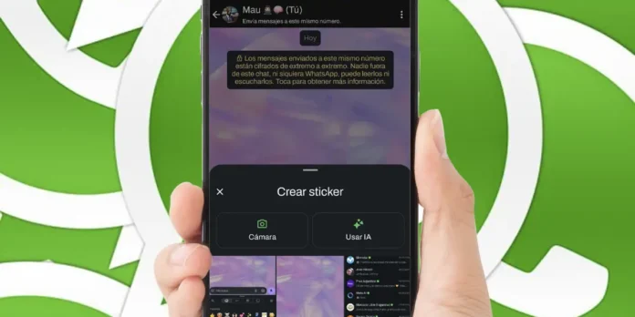 Cómo crear stickers en WhatsApp con la cámara del móvil