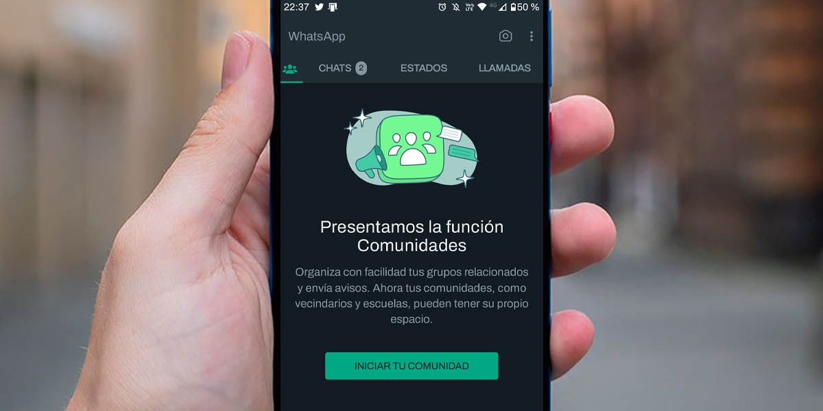 Como crear una comunidad en WhatsApp