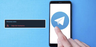 Cómo dejar de aparecer en personas cerca en Telegram