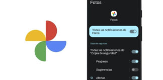 Cómo desactivar las notificaciones de Google Fotos
