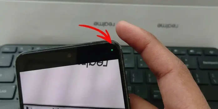 Como desactivar punto verde que aparece en Android