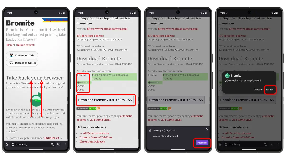 3 formas de descargar Chrome para Android (2025)