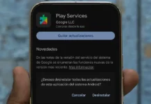 Cómo desinstalar las actualizaciones del Google Play System