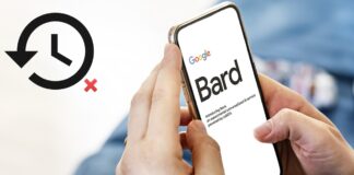 Como eliminar el historial de Google Bard