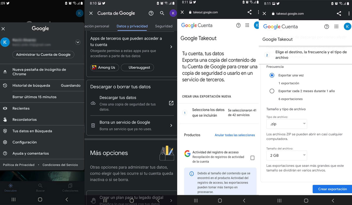 Cómo eliminar tu cuenta de Google permanentemente