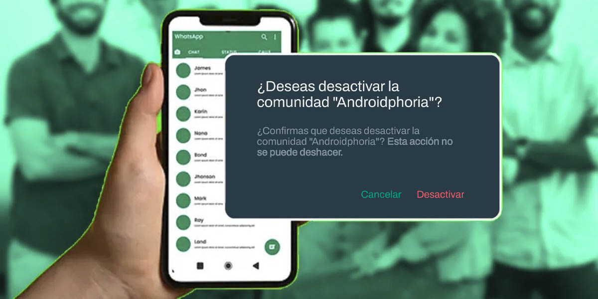 Como eliminar una comunidad de WhatsApp Como eliminar una comunidad de WhatsApp