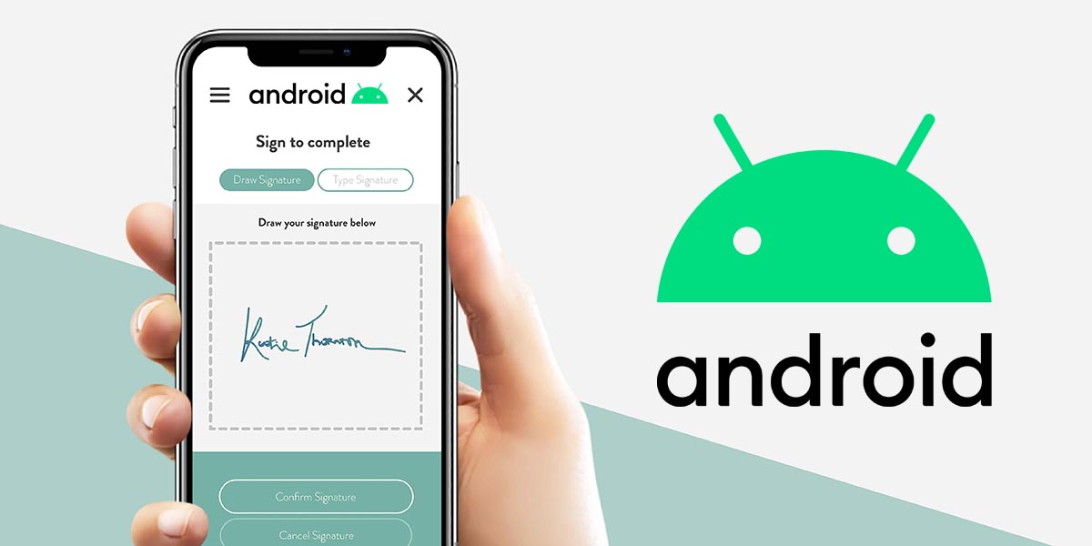 Como firmar un PDF en Android