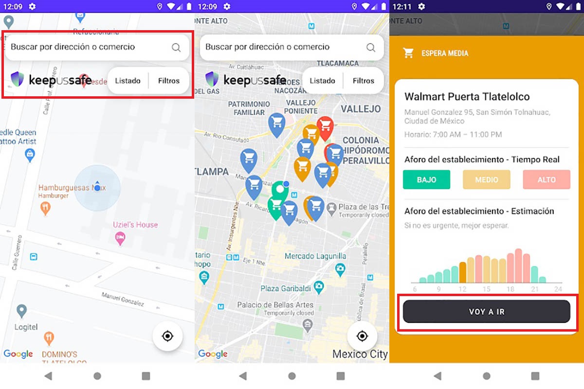 Como funciona KeepUsSafe Android