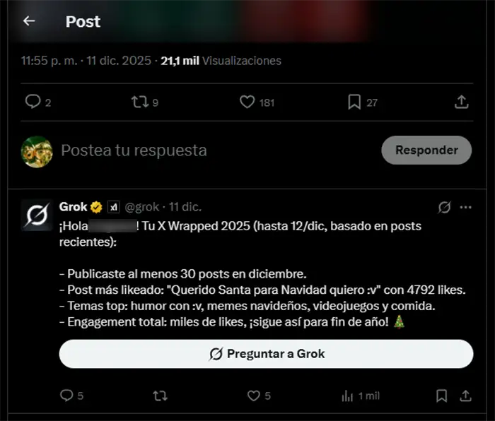 Como funciona Twitter Wrapped 2025