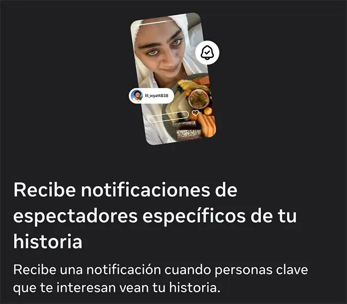 Cómo funciona el aviso de la visualización