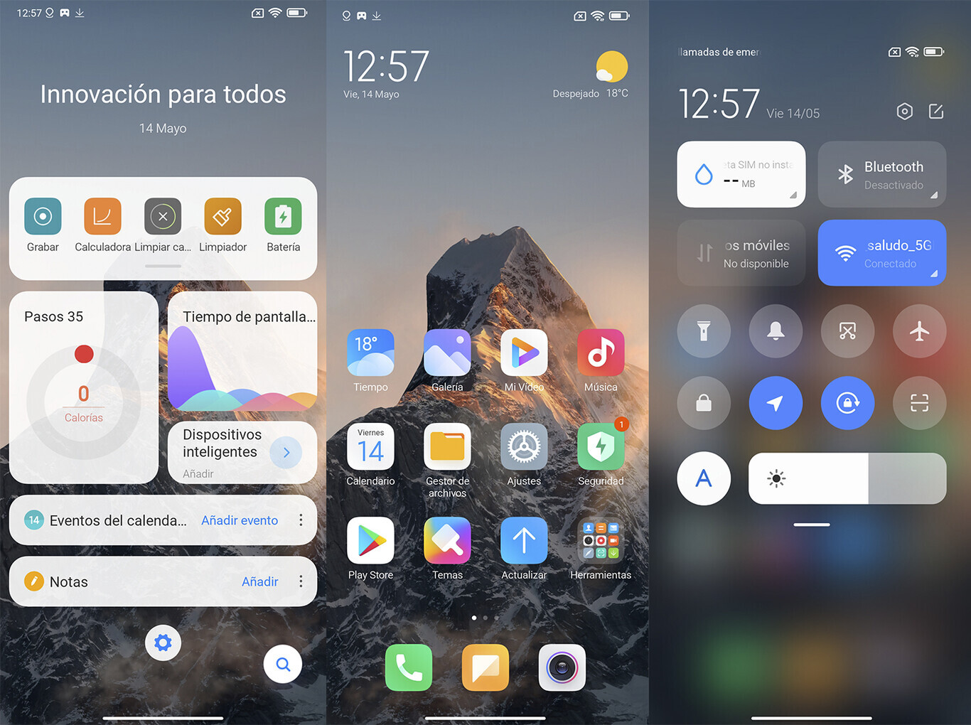 Cómo funciona la ROM Xiaomi.eu actualizada a MIUI 12.5