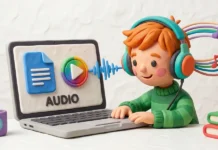 Como generar un resumen de audio en Documentos de Google