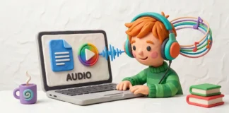 Como generar un resumen de audio en Documentos de Google
