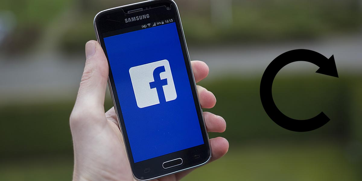Como girar una foto en Facebook desde el movil