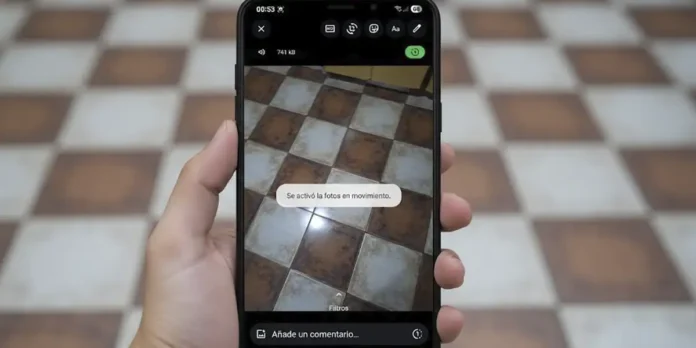 Cómo hacer Live Photos fotos en movimiento en WhatsApp Cómo hacer Live Photos fotos en movimiento en WhatsApp