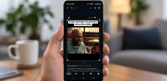 Cómo hacer captura de pantalla de Reels a pantalla completa