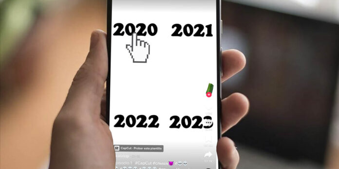 Como hacer el video del meme 2020 2021 2022 2023 en TikTok