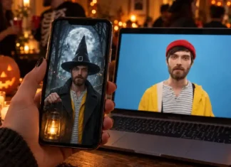 Cómo hacer fotos de Halloween con IA efectos, filtros y más