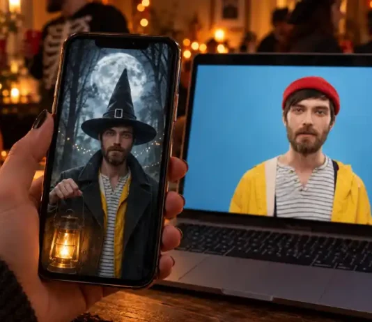 Cómo hacer fotos de Halloween con IA efectos, filtros y más