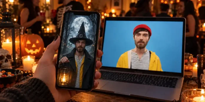 Cómo hacer fotos de Halloween con IA efectos, filtros y más