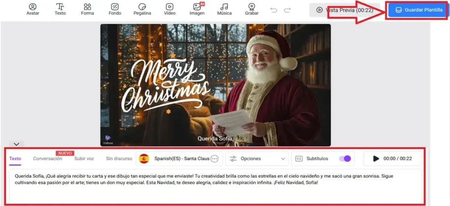 Cómo hacer una llamada personalizada con Papá Noel usando IA