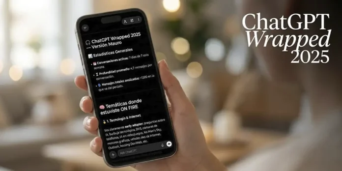 Cómo hacer tu ChatGPT Wrapped 2025