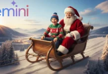 Como hacer una foto con Santa o Papa Noel usando IA (Gemini)