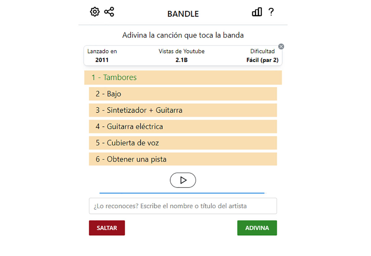 Como jugar a Bandle online