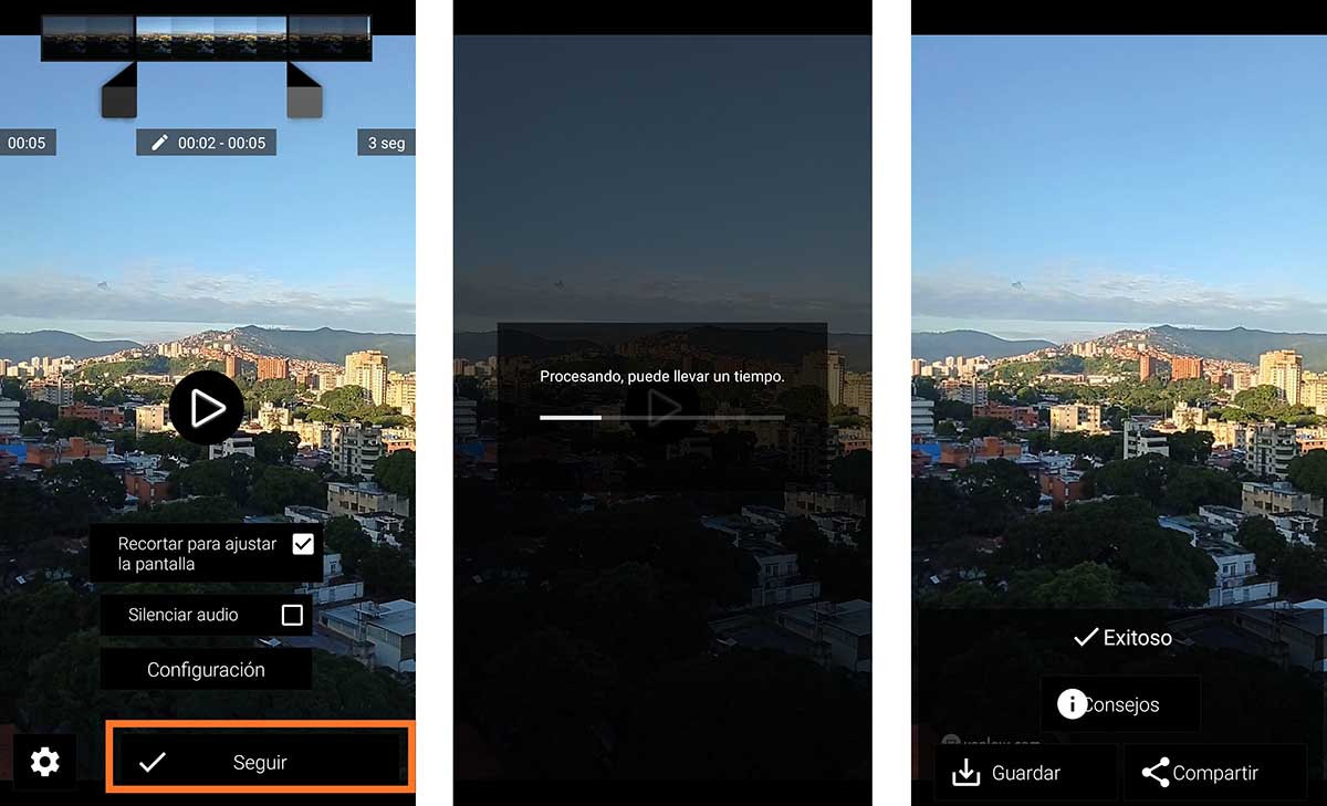 Como mejorar la calidad de los videos de WhatsApp con Venlow