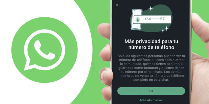 Cómo ocultar número de teléfono en grupo WhatsApp