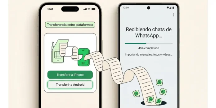 Cómo pasar tus chats de WhatsApp de iPhone a Android gratis Cómo pasar tus chats de WhatsApp de iPhone a Android gratis