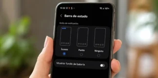 Cómo poner el porcentaje de batería más grande en Android