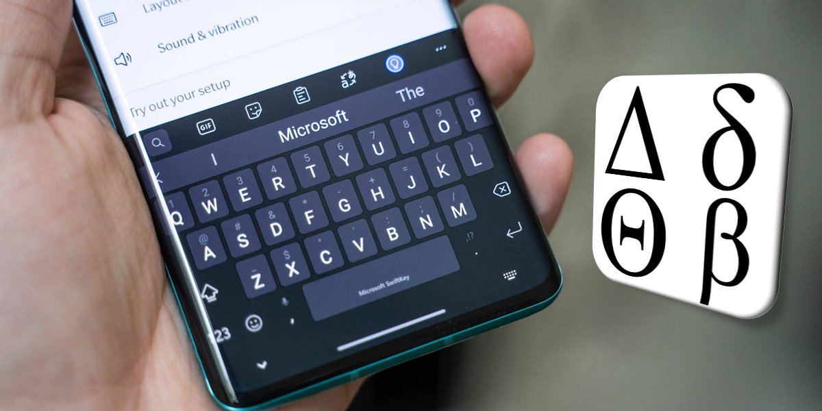 Como poner el teclado griego en tu movil Android
