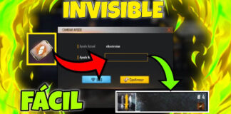 Como poner nombre invisible en Free Fire