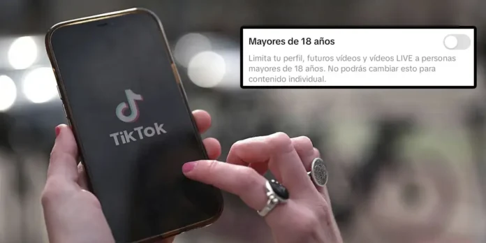 Cómo publicar vídeos en TikTok solo para mayores de edad