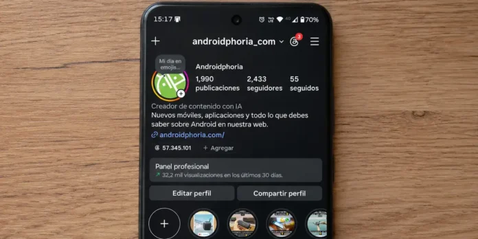 Cómo quitar la etiqueta Creador de IA de tu perfil en Instagram