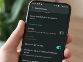 Cómo quitar vibración del teclado en Android paso a paso