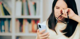 ¿Cómo reducir la fatiga visual causada por los móviles?