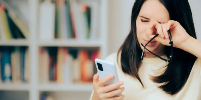 ¿Cómo reducir la fatiga visual causada por los móviles?