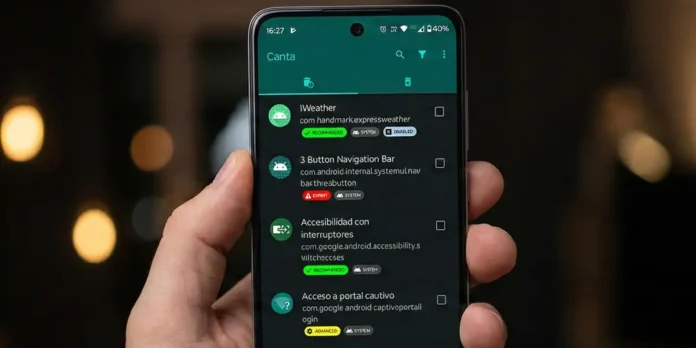 Cómo saber qué apps preinstaladas en Android puedes eliminar