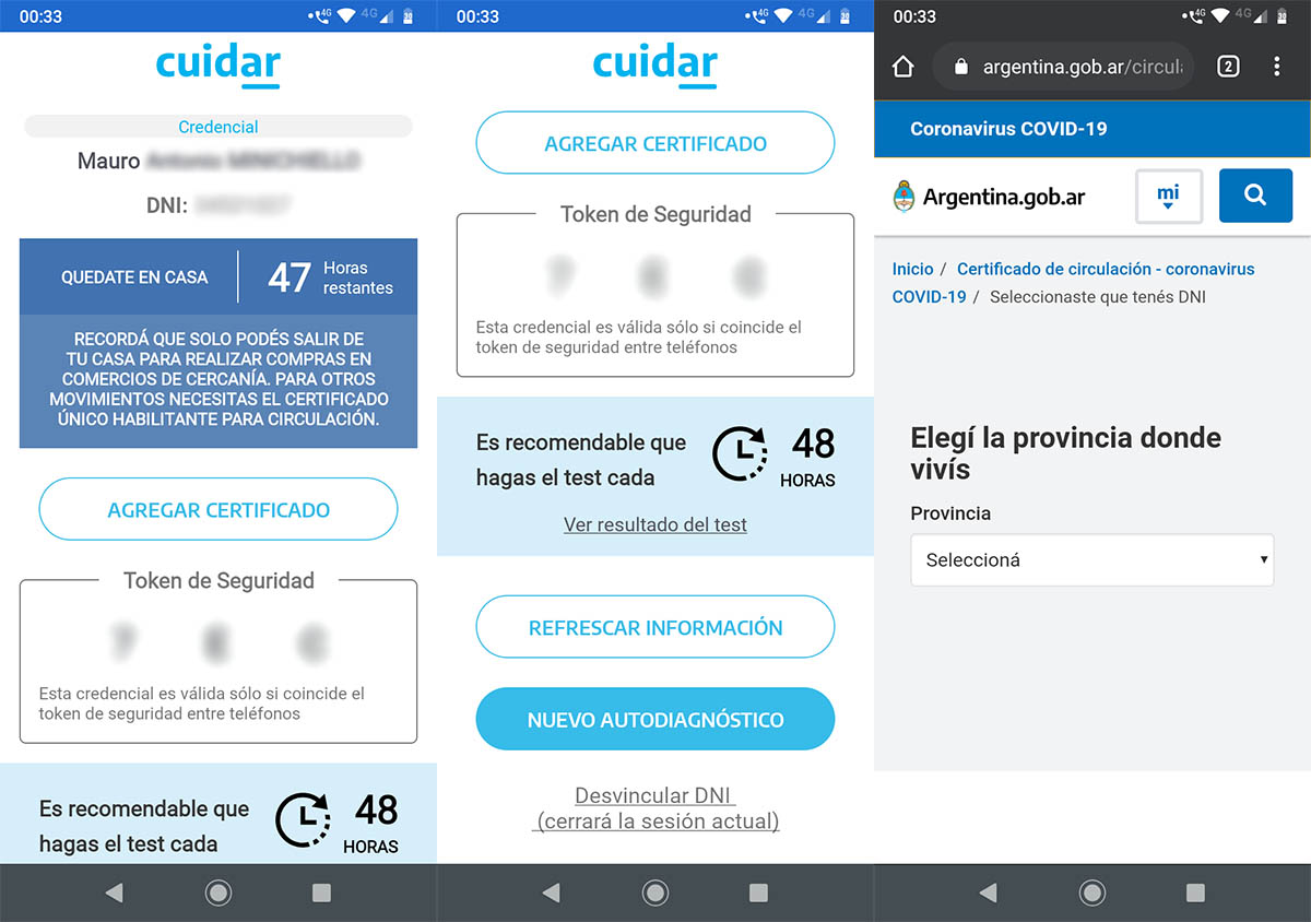 Como sacar permiso para circular CuidAR