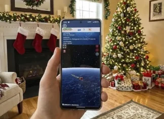 Cómo seguir a Papá Noel en tu móvil o tablet con la app NORAD