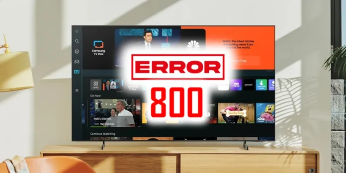 Como solucionar error 800 samsung smart tv Como solucionar error 800 samsung smart tv