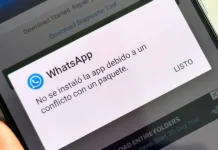Como solucionar error android no se instala la app debido a un conflicto con un paquete