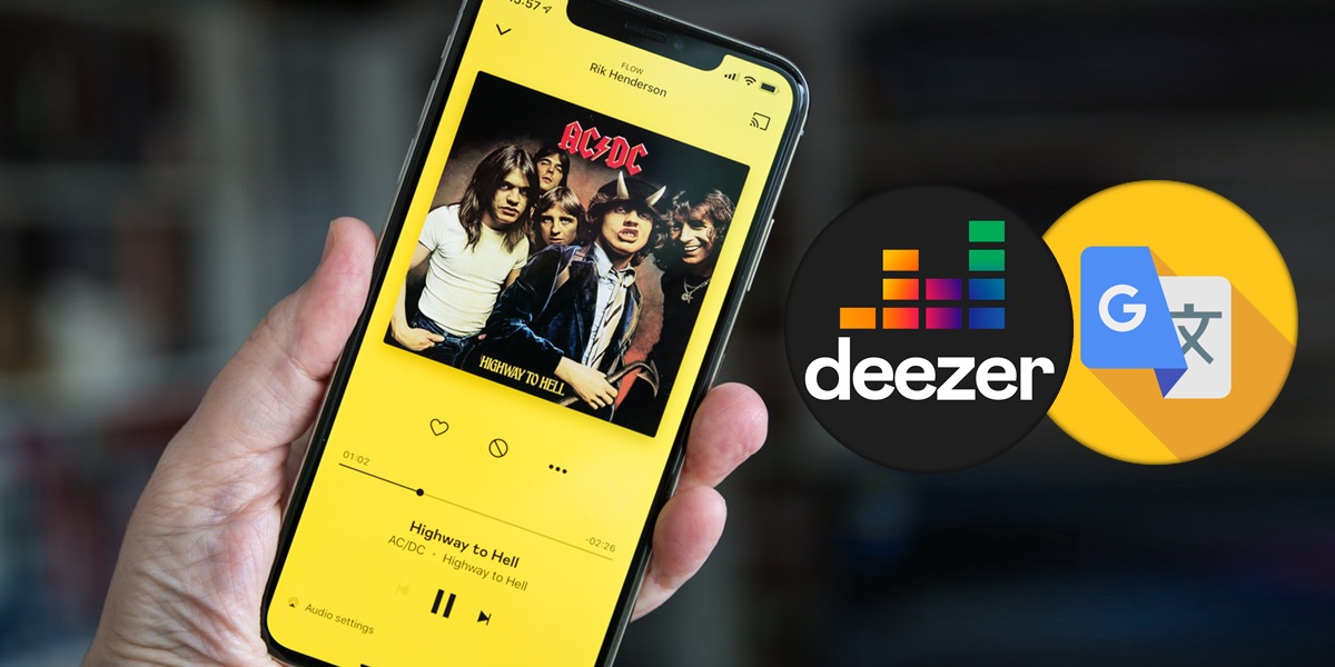 Como traducir la letra de las canciones en Deezer